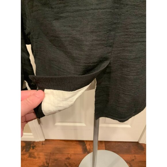 Joie Black Silk Blend Blazer W/ Notch Lapels, Size 0 (US) - Picture 8 of 9